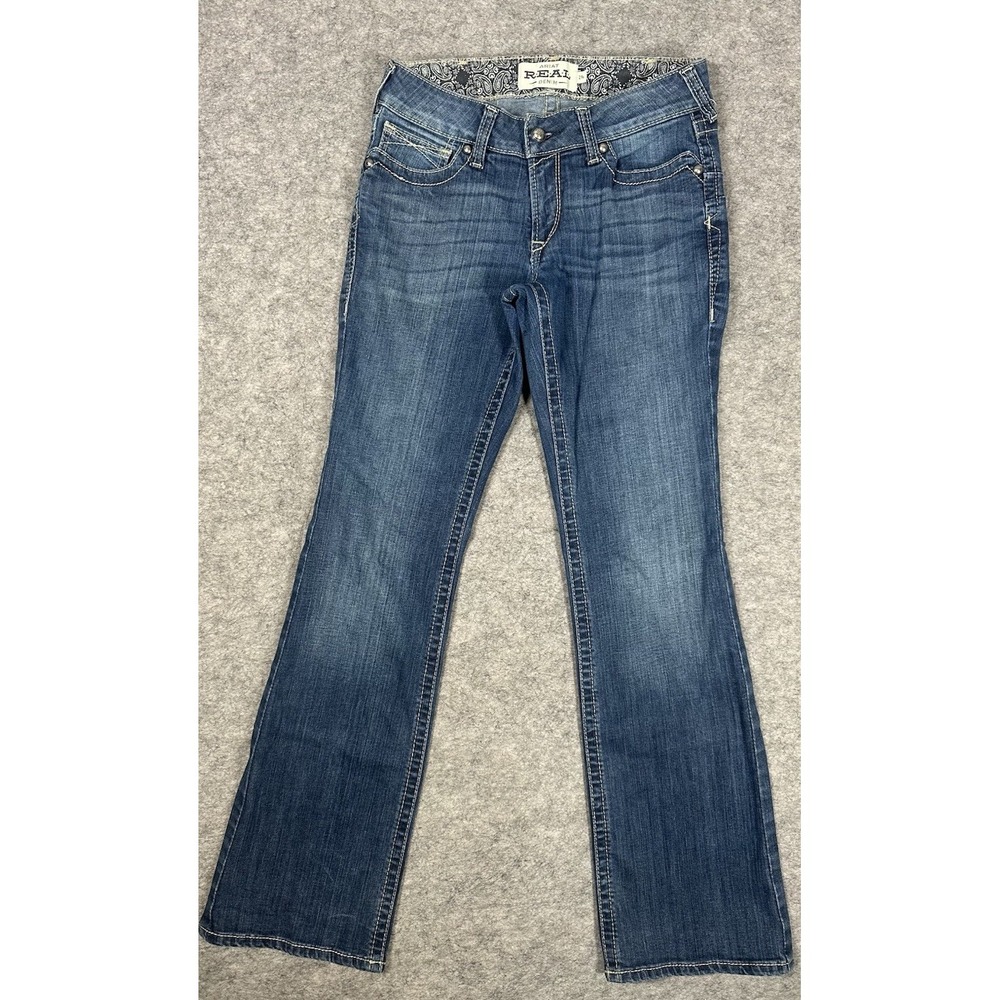 Ariat Real Denim Mid Rise Boot Cut Jeans Women's 29R